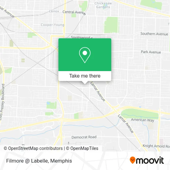 Filmore @ Labelle map