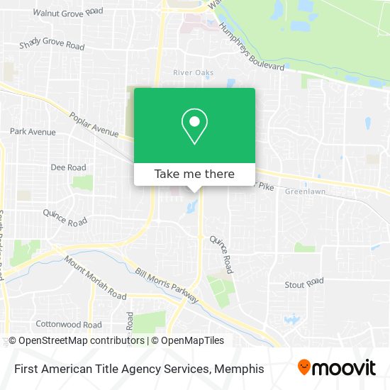 Mapa de First American Title Agency Services
