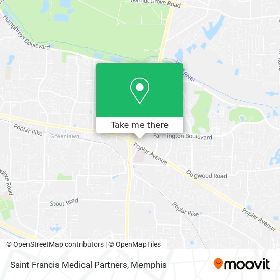Mapa de Saint Francis Medical Partners