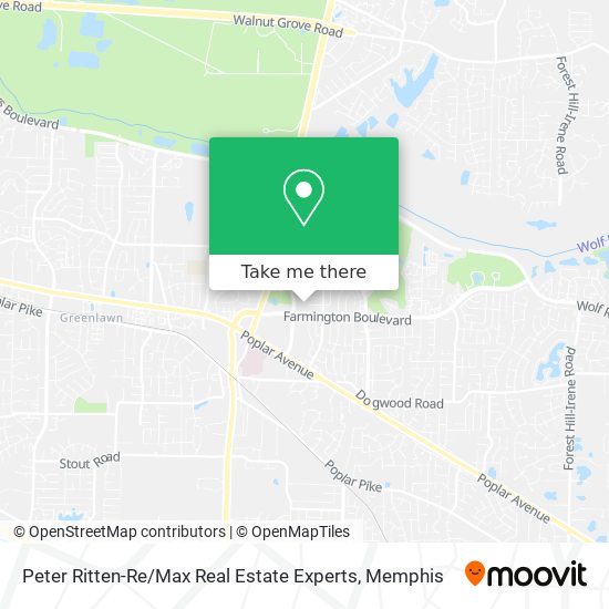 Peter Ritten-Re / Max Real Estate Experts map
