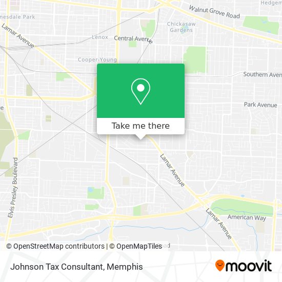 Mapa de Johnson Tax Consultant