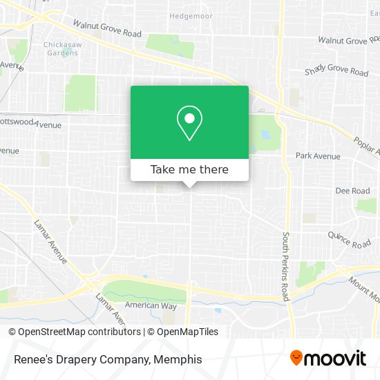 Renee's Drapery Company map