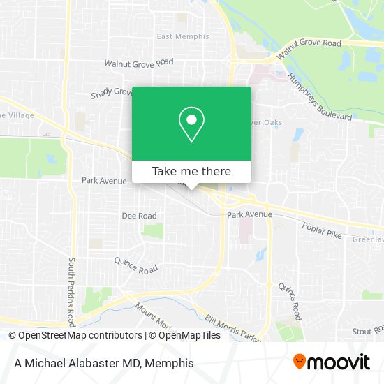 A Michael Alabaster MD map