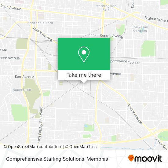 Comprehensive Staffing Solutions map