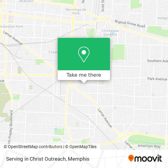Mapa de Serving in Christ Outreach