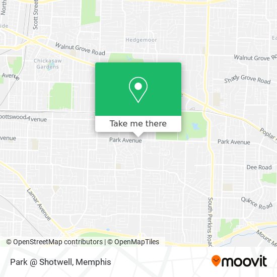 Mapa de Park @ Shotwell