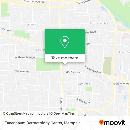 Mapa de Tanenbaum Dermatology Center