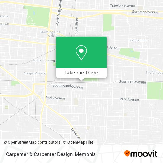 Carpenter & Carpenter Design map