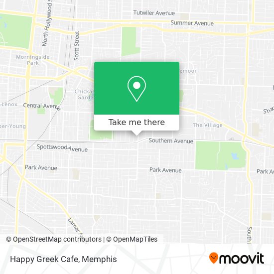 Mapa de Happy Greek Cafe