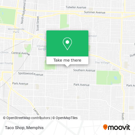 Mapa de Taco Shop