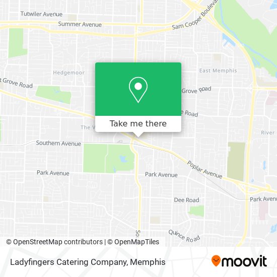 Ladyfingers Catering Company map