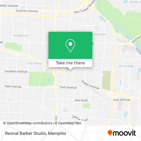 Mapa de Revival Barber Studio