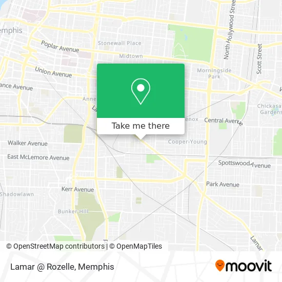 Mapa de Lamar @ Rozelle