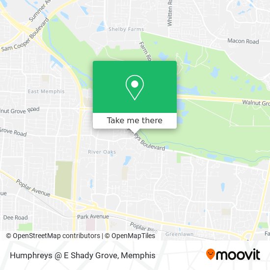 Humphreys @ E Shady Grove map