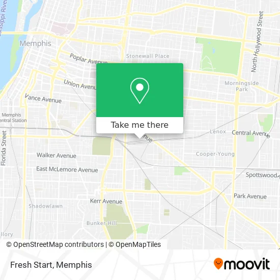 Mapa de Fresh Start