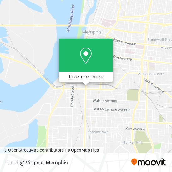 Mapa de Third @ Virginia