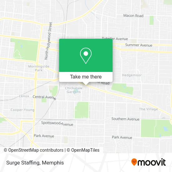 Mapa de Surge Staffing