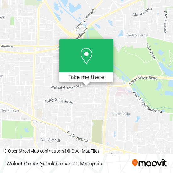 Walnut Grove @ Oak Grove Rd map