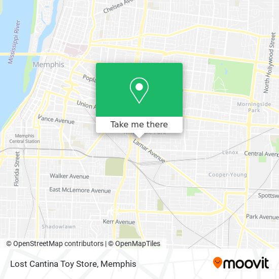 Lost Cantina Toy Store map