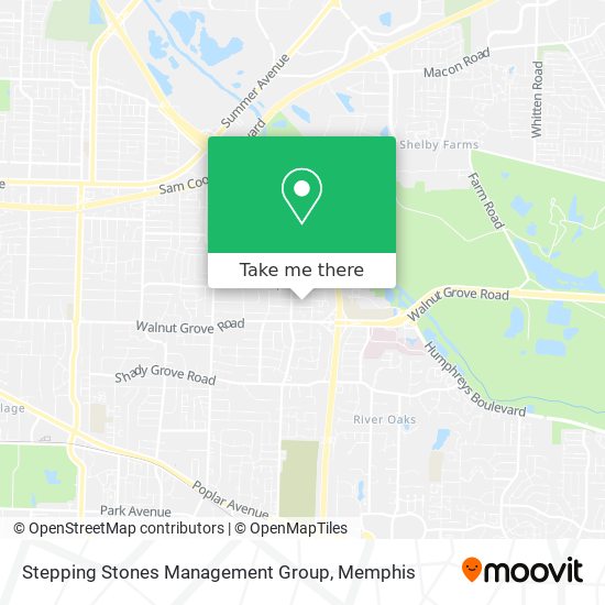 Stepping Stones Management Group map