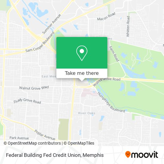 Federal Building Fed Credit Union map