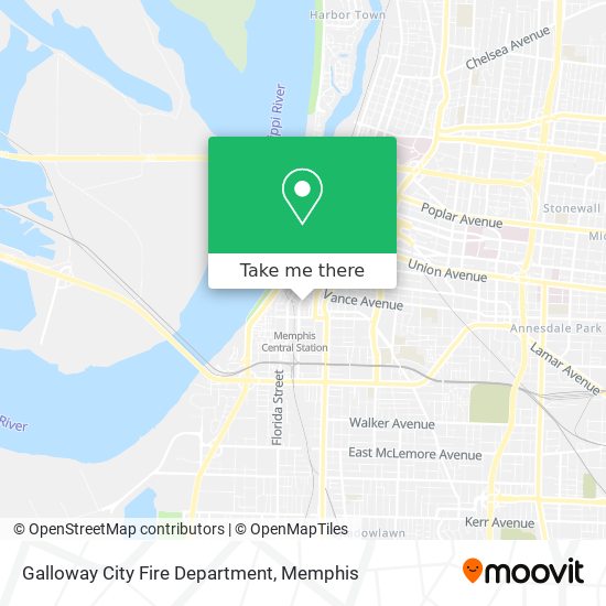 Galloway City Fire Department map