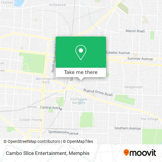Cambo Slice Entertainment map