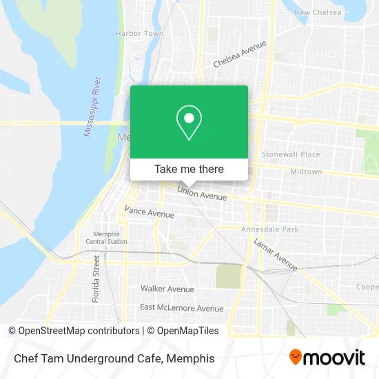 Chef Tam Underground Cafe map