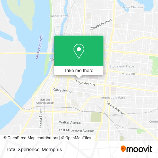 Total Xperience map
