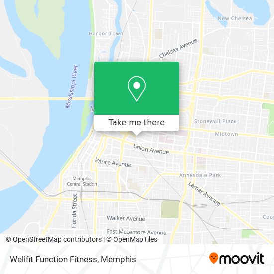Mapa de Wellfit Function Fitness