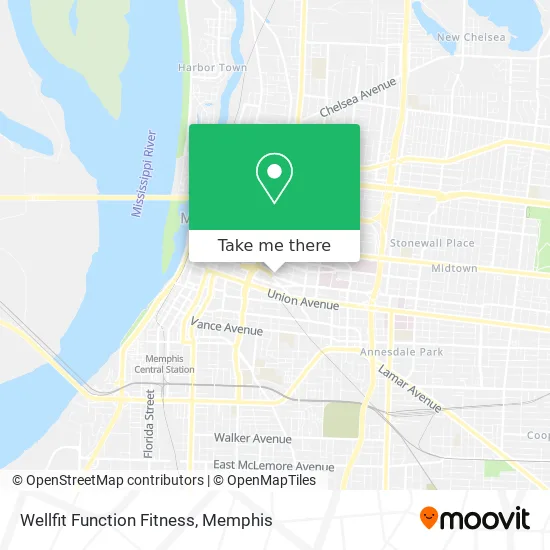 Mapa de Wellfit Function Fitness