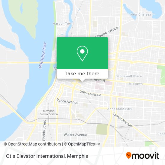 Otis Elevator International map