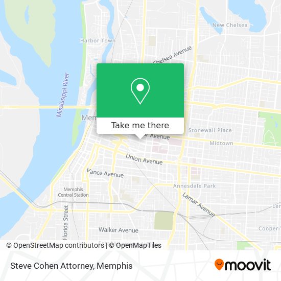 Steve Cohen Attorney map