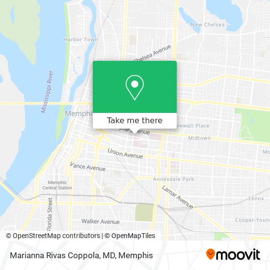 Marianna Rivas Coppola, MD map