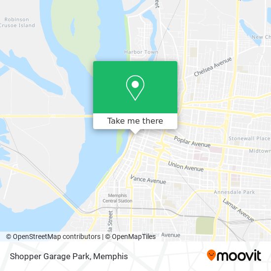 Shopper Garage Park map