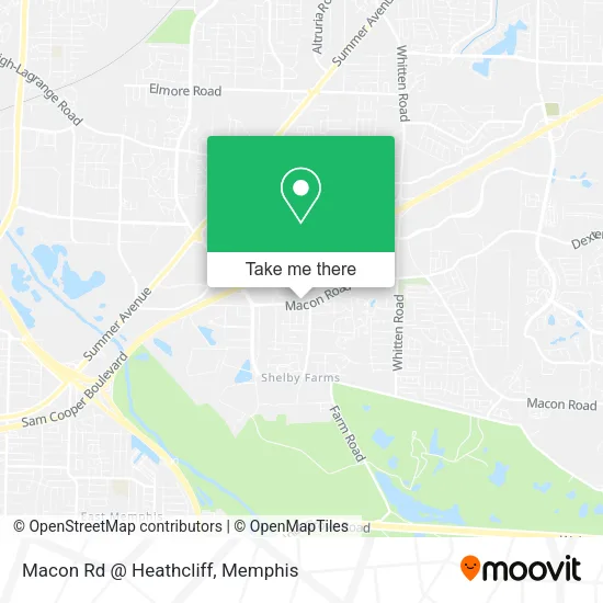 Mapa de Macon Rd @ Heathcliff