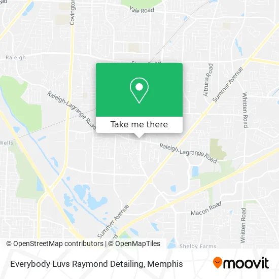 Everybody Luvs Raymond Detailing map