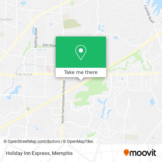 Holiday Inn Express map