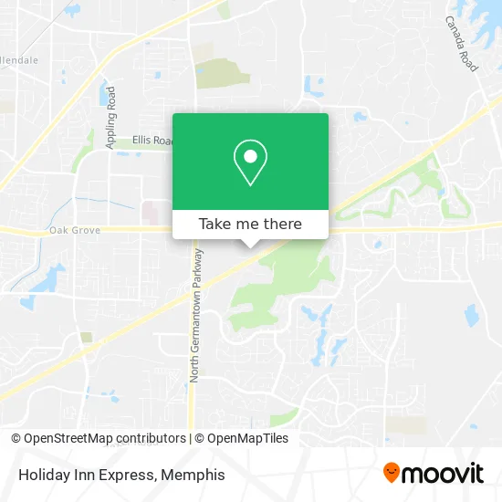 Holiday Inn Express map