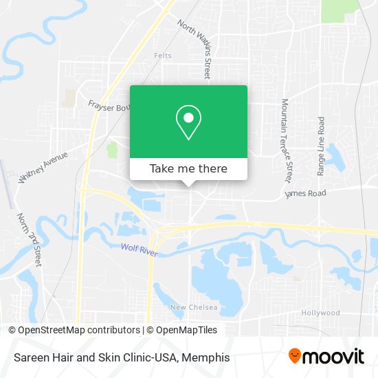 Mapa de Sareen Hair and Skin Clinic-USA