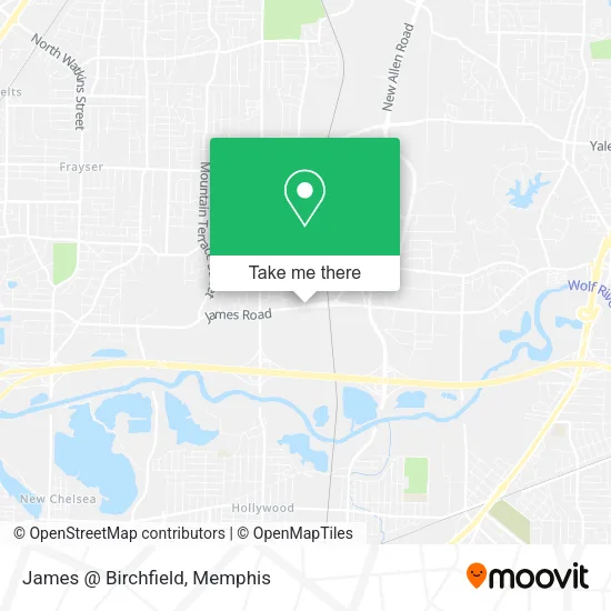 James @ Birchfield map