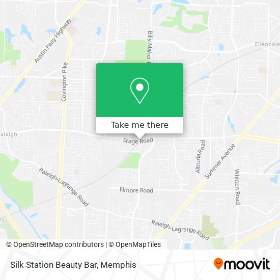 Mapa de Silk Station Beauty Bar