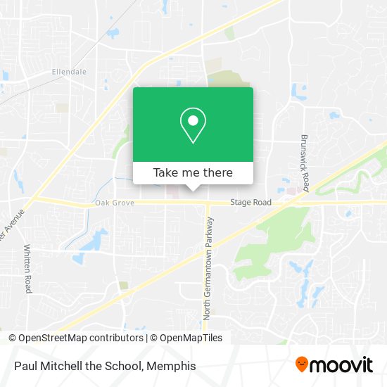 Mapa de Paul Mitchell the School