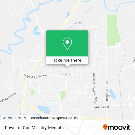 Mapa de Power of God Ministry