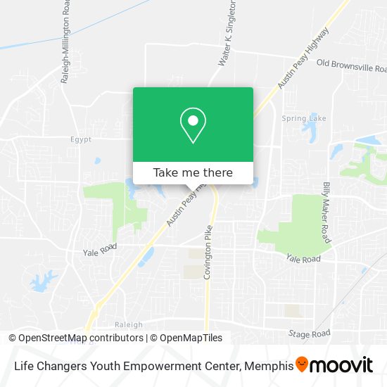 Mapa de Life Changers Youth Empowerment Center