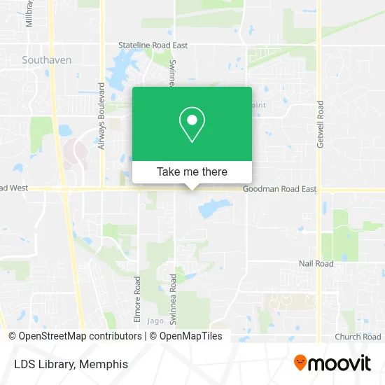 LDS Library map
