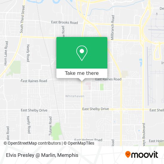 Elvis Presley @ Marlin map