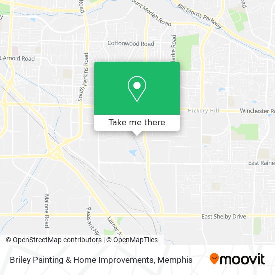 Briley Painting & Home Improvements map
