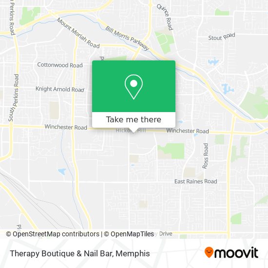 Mapa de Therapy Boutique & Nail Bar