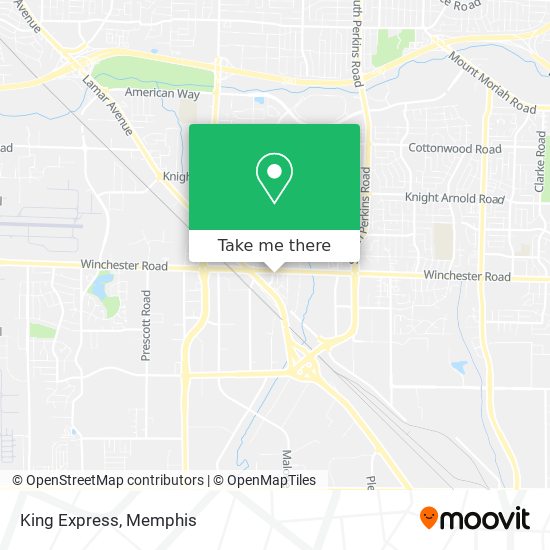 Mapa de King Express
